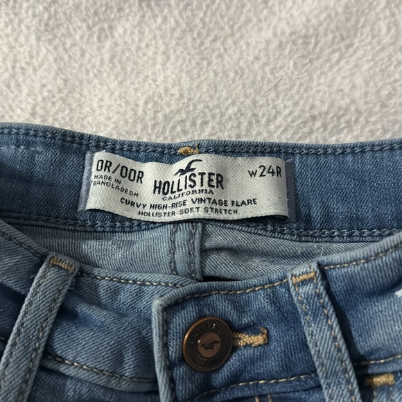 Hollister flare jeans.. with butterfly’s - Picture 2 of 3